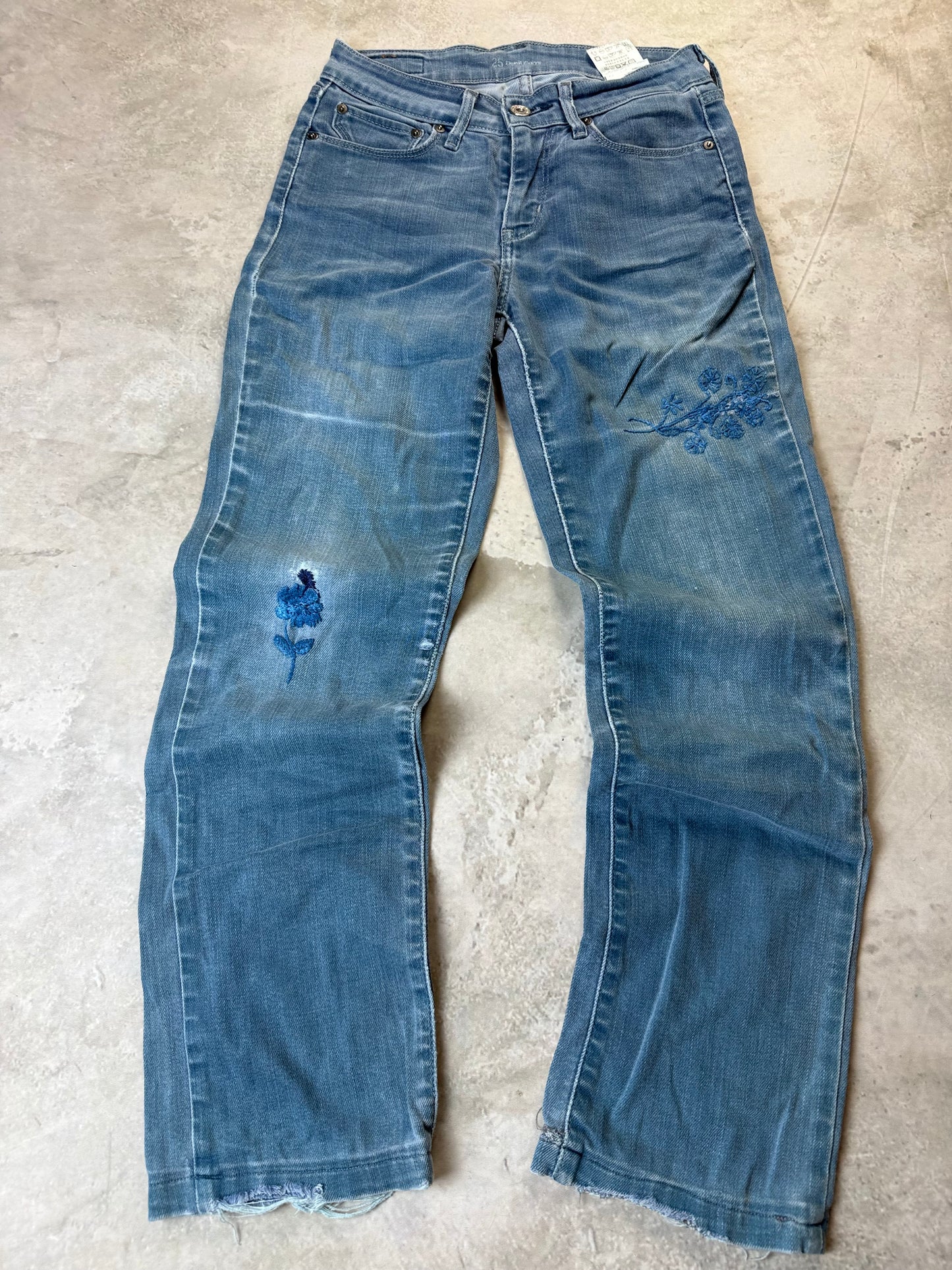 Levi's Demi Curve Mid Rise Straight Damen Jeans (XS)