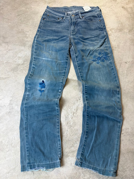 Levi's Demi Curve Mid Rise Straight Damen Jeans (XS)