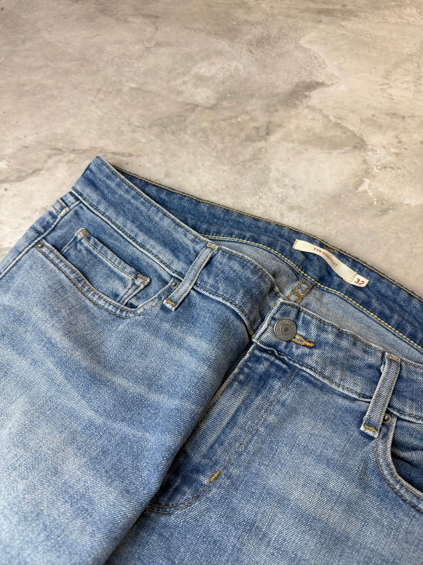 Levi's 715 Bootcut Herren Damen Jeans (L)