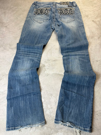 Miss Me Mid Rise Bootcut Damen Jeans (M)