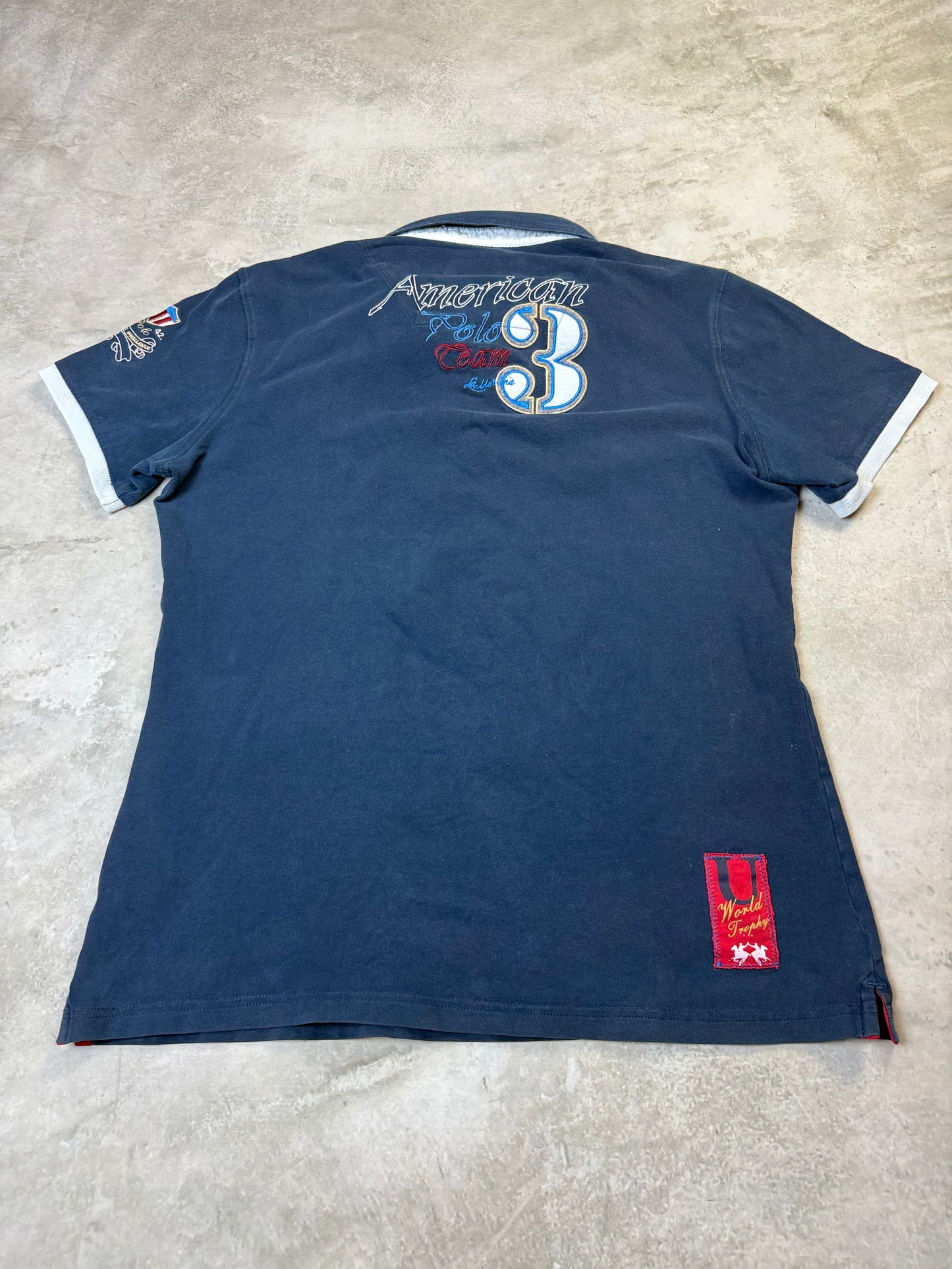 USA Team Polo Shirt Damen / Herren (S)