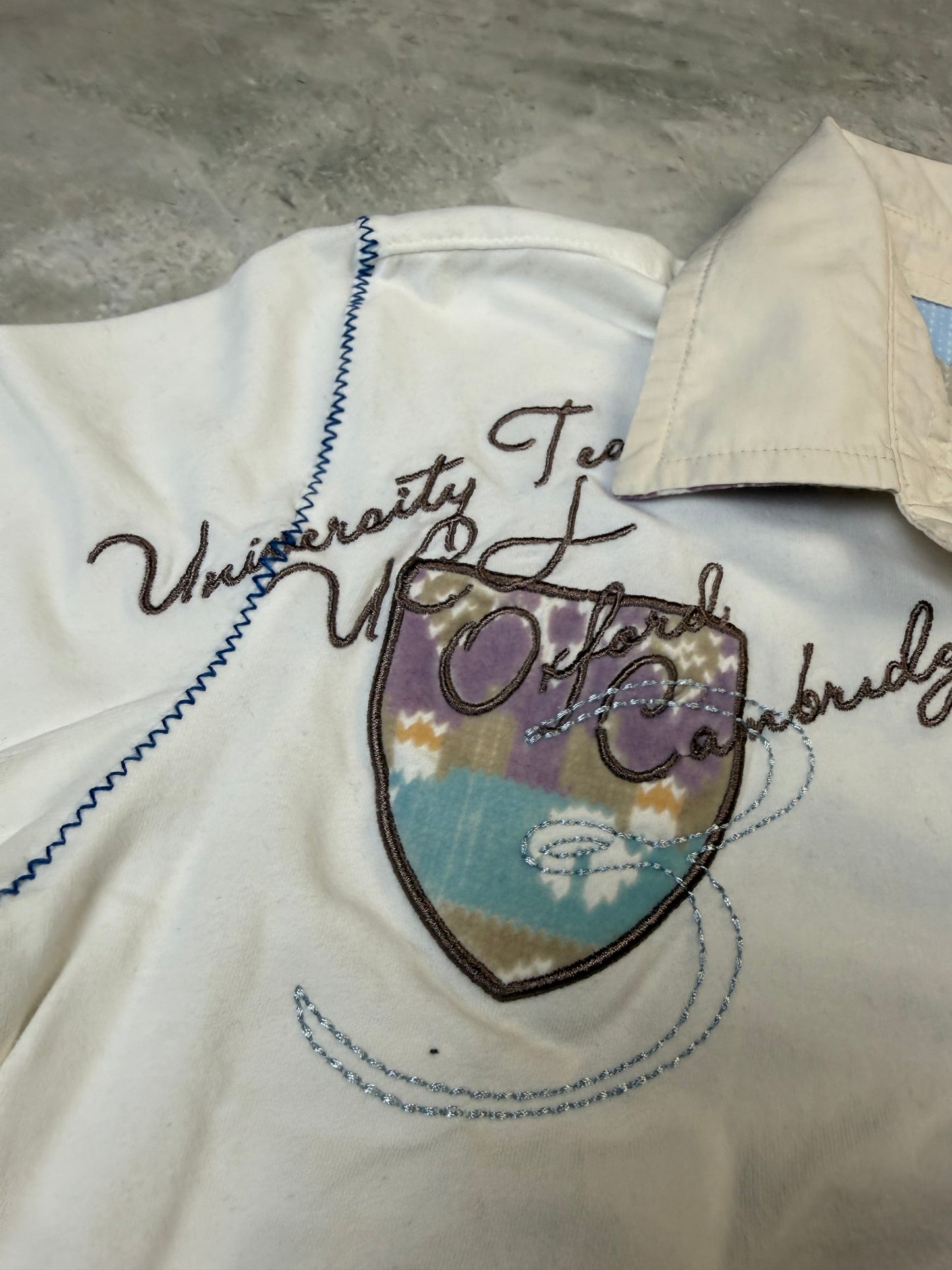 Polo Shirt Damen Vintage Design (S)