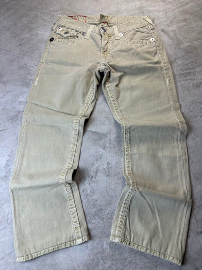 True Religion Ricky Super T Straight Bootcut Herren Jeans (L)