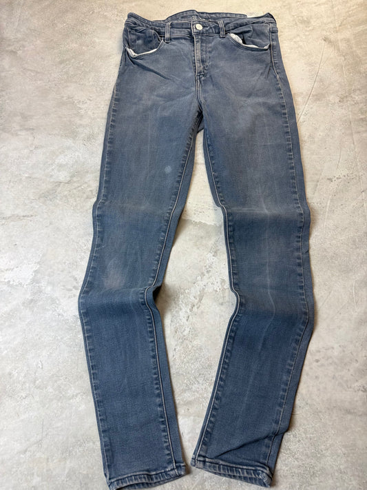 Levi's High Rise Skinny Jeans XS 28/32 dunkelblau Washed Damen Jeans (XS)