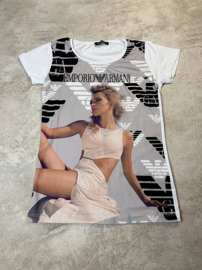 T-Shirt Bigprint Damen (M)