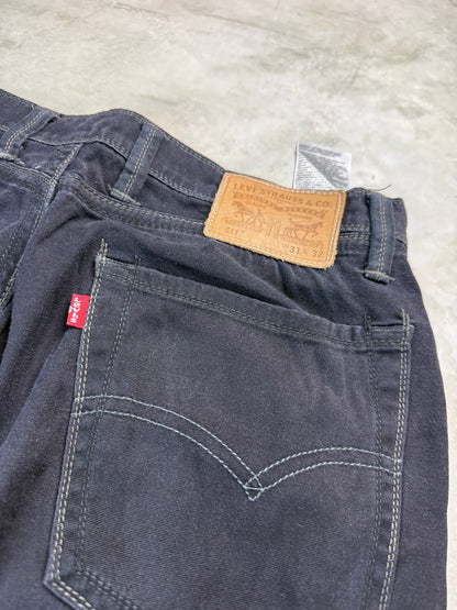 Levi's 511 Straight Fit Jeans M 31/32 schwarz Herren Jeans (M)