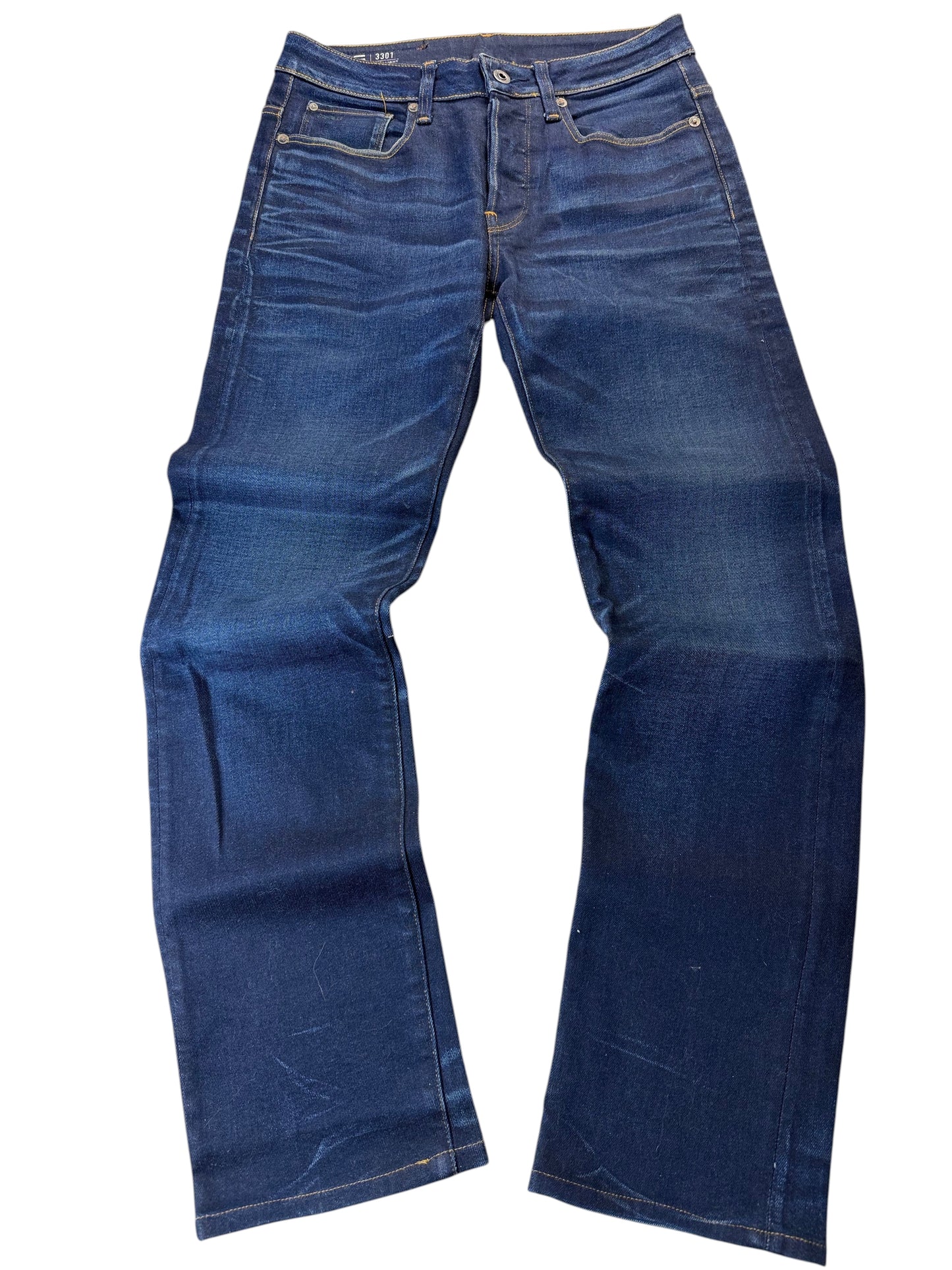 G-Star RAW 3301 Straight Jeans Herren Jeans (S)