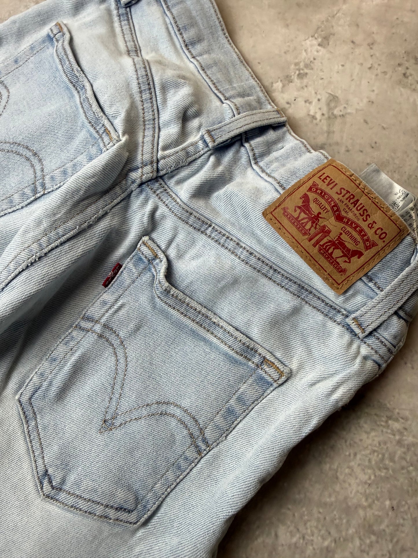 Levi's High Waisted Jeans Herren Jeans (XS)