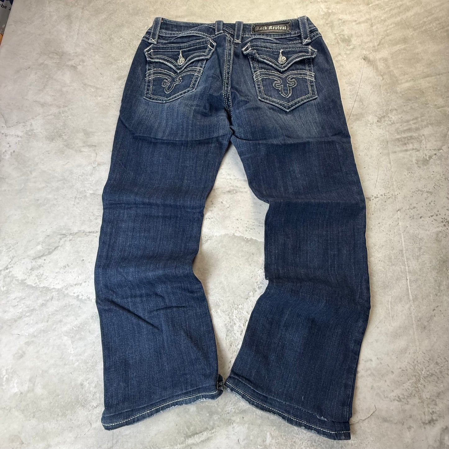 Rock Revival Flare bootcut Jeans Herren Jeans (L)