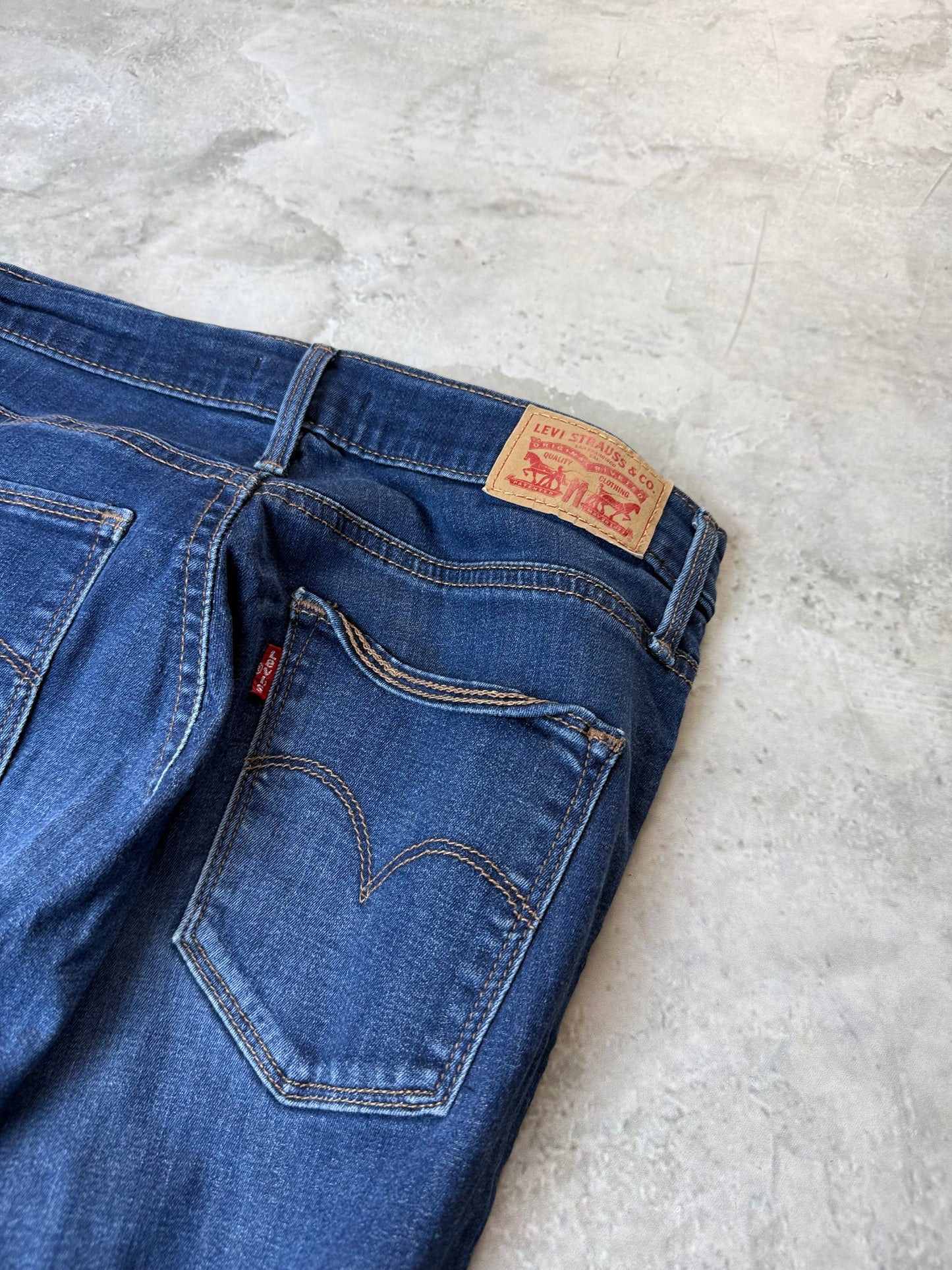 Levi's Straight Slim Damen Jeans (S)