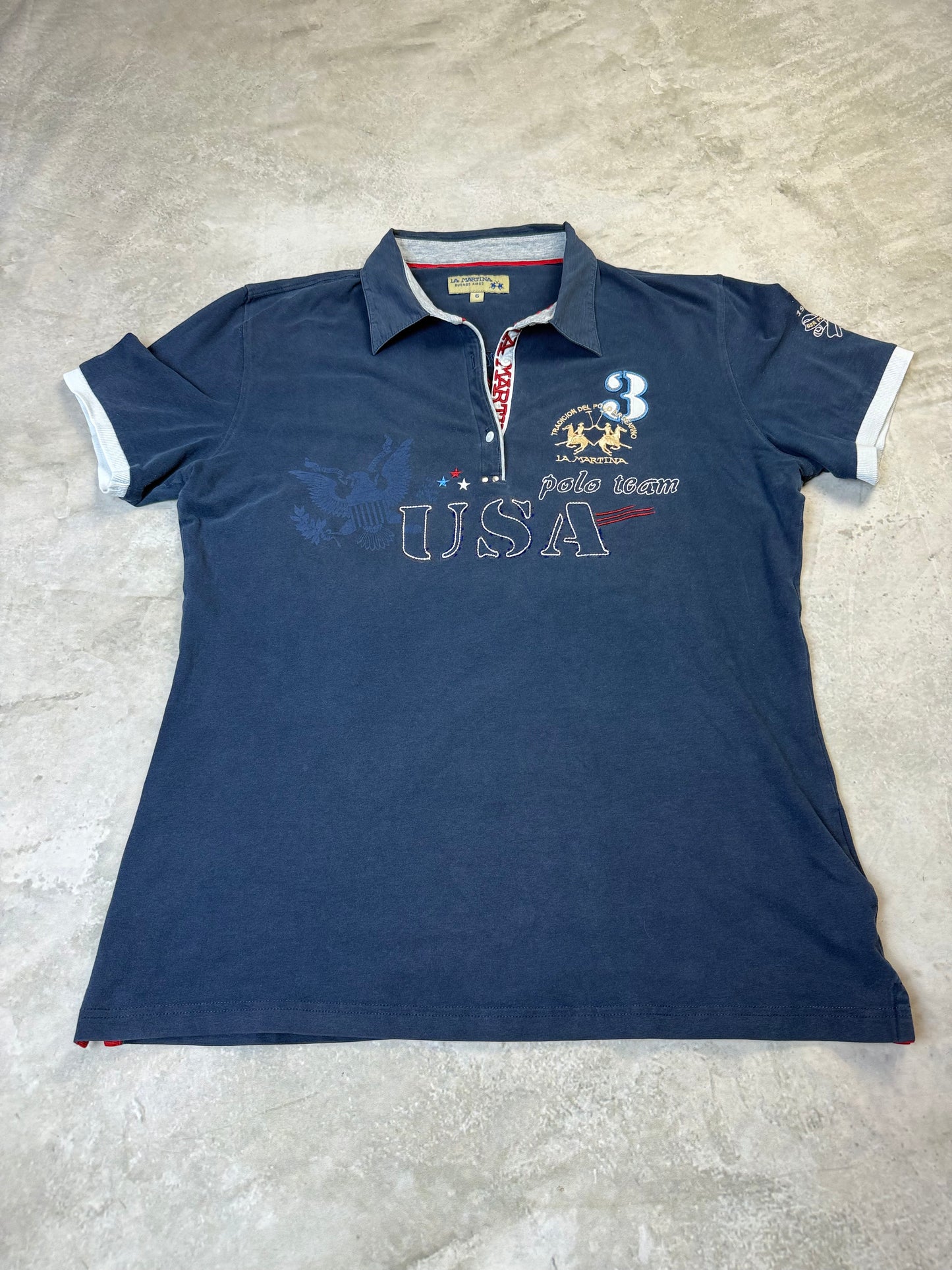 USA Team Polo Shirt Damen / Herren (S)