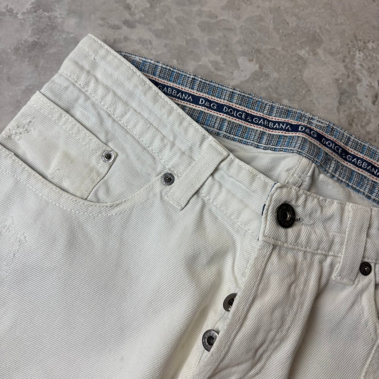 Dolce & Gabbana Straight Fit Herren Jeans (S)
