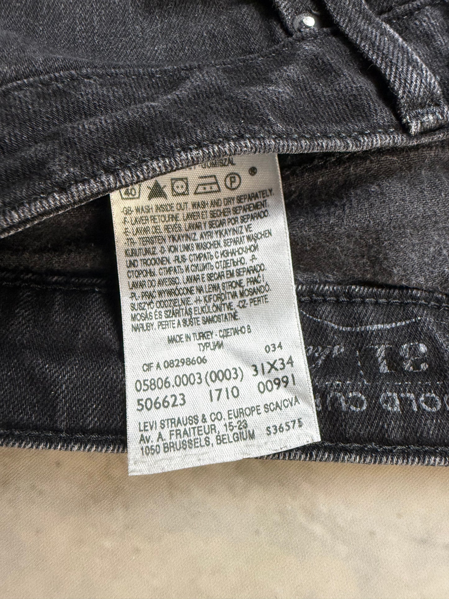 Levi's Bold Curve Bootcut Skinny Herren Jeans (S)