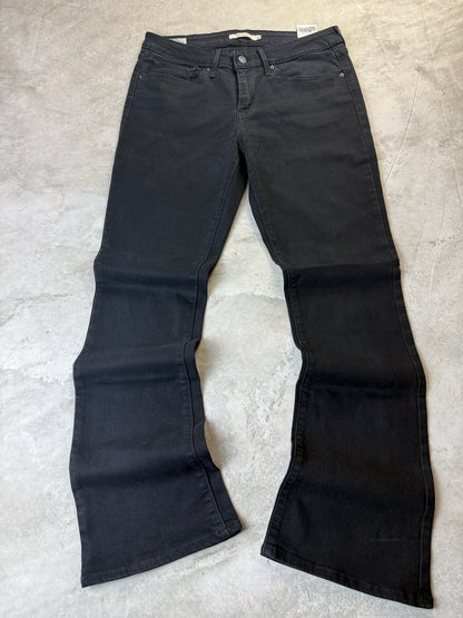 Levi's 715 Bootcut Jeans Unisex L schwarz Herren Jeans (L)