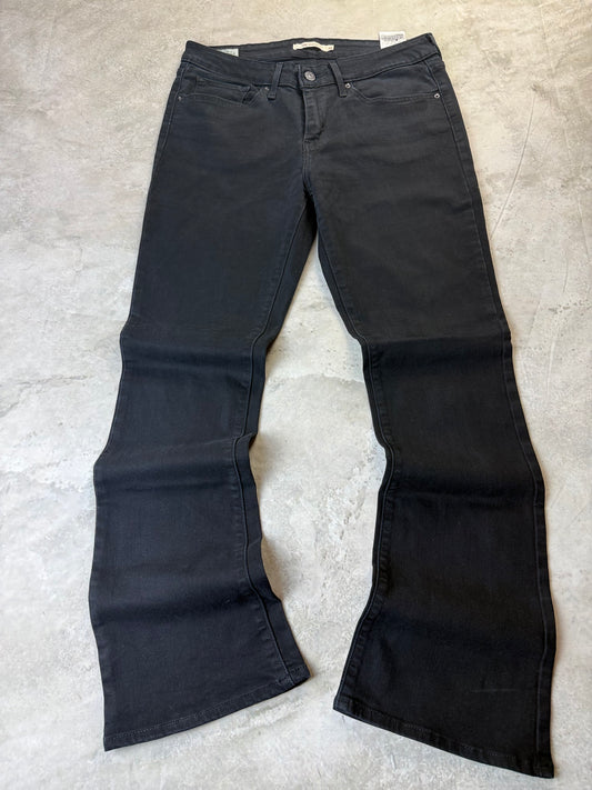 Levi's 715 Bootcut Jeans Unisex L schwarz Herren Jeans (L)