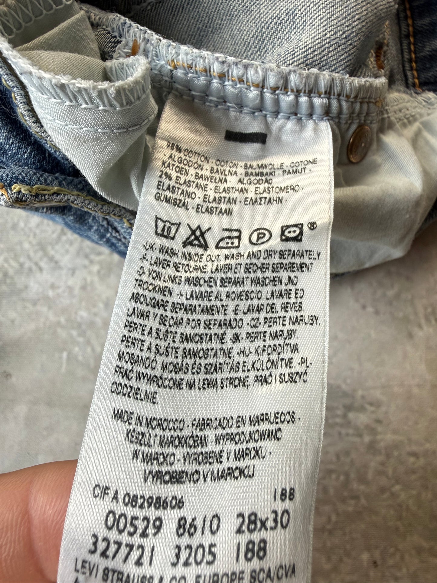 Levi's 529 Bootcut Herren Jeans (XS)