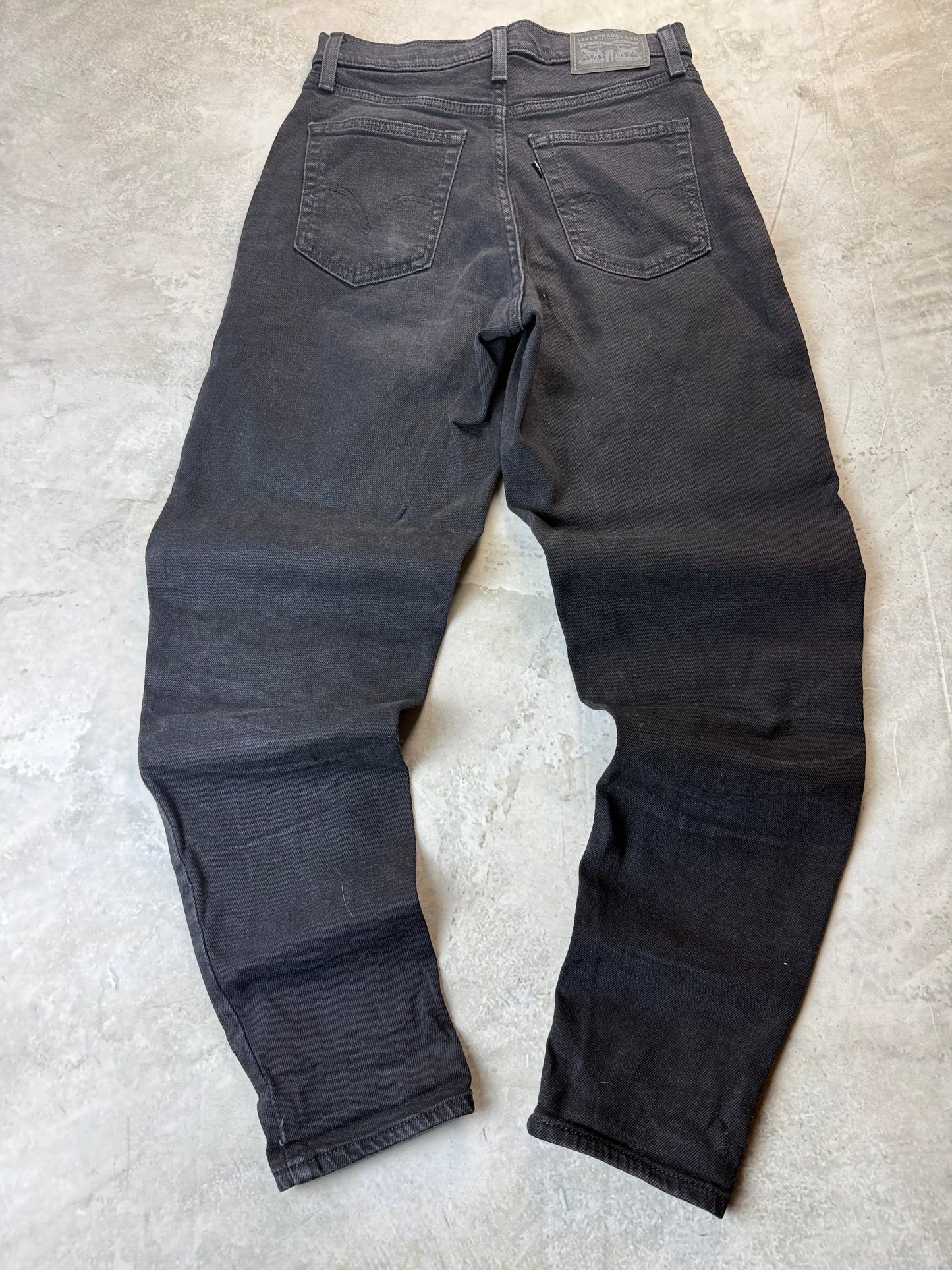 Levi's High Rise Slim Straight Jeans XS 26/29 schwarz Damen Jeans (XS)