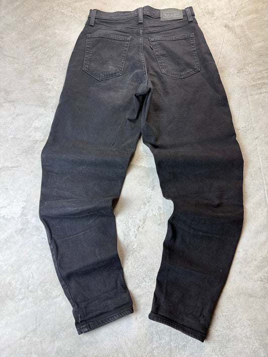 Levi's High Rise Slim Straight Jeans XS 26/29 schwarz Damen Jeans (XS)