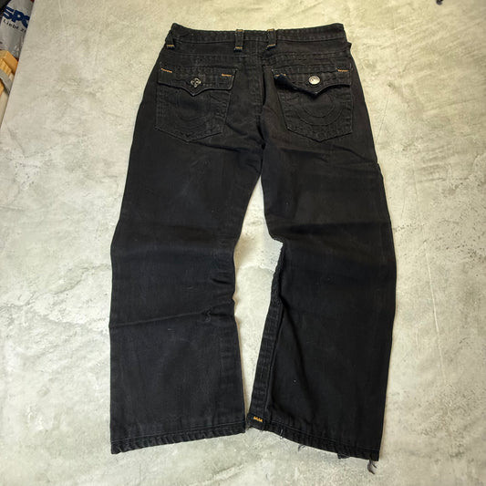 True Religion Straight Baggy Herren Jeans (L)