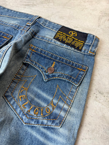 True Religion Straight Baggy Herren Jeans (L)
