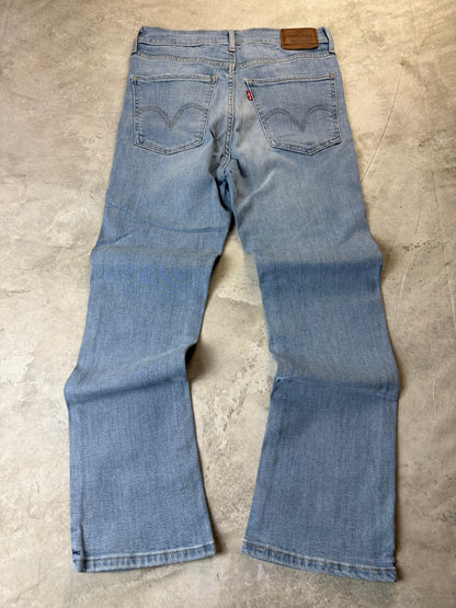 Levi's Straight Bootcut Jeans XS 27 hellblau Washed Herren Jeans (XS)