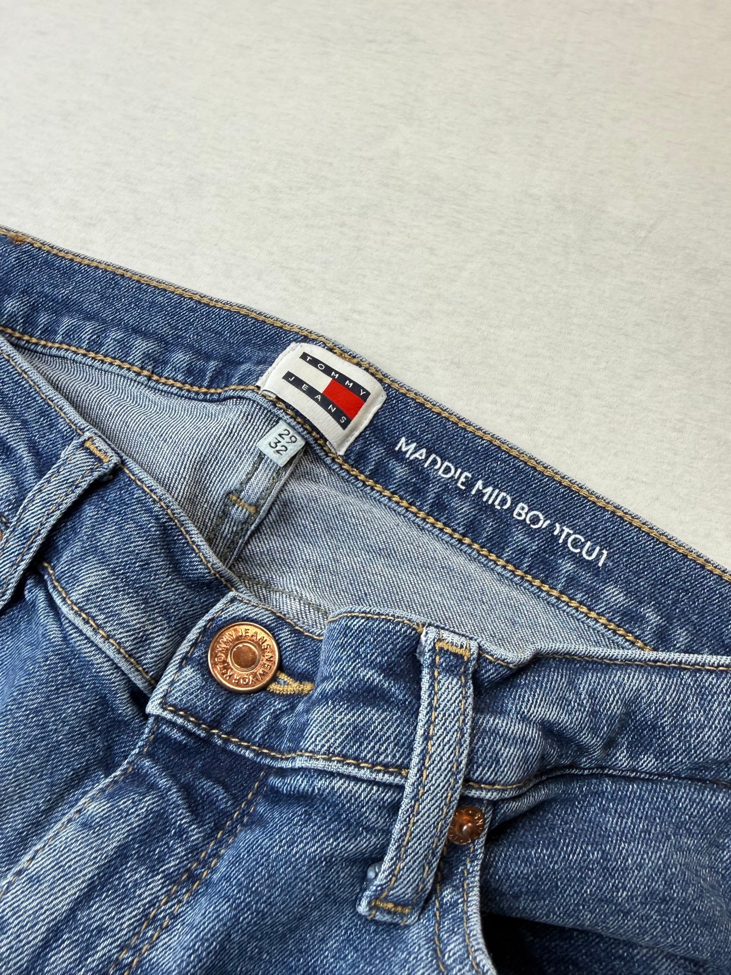 Tommy Hilfiger Maddie Mid Bootcut Damen (M)