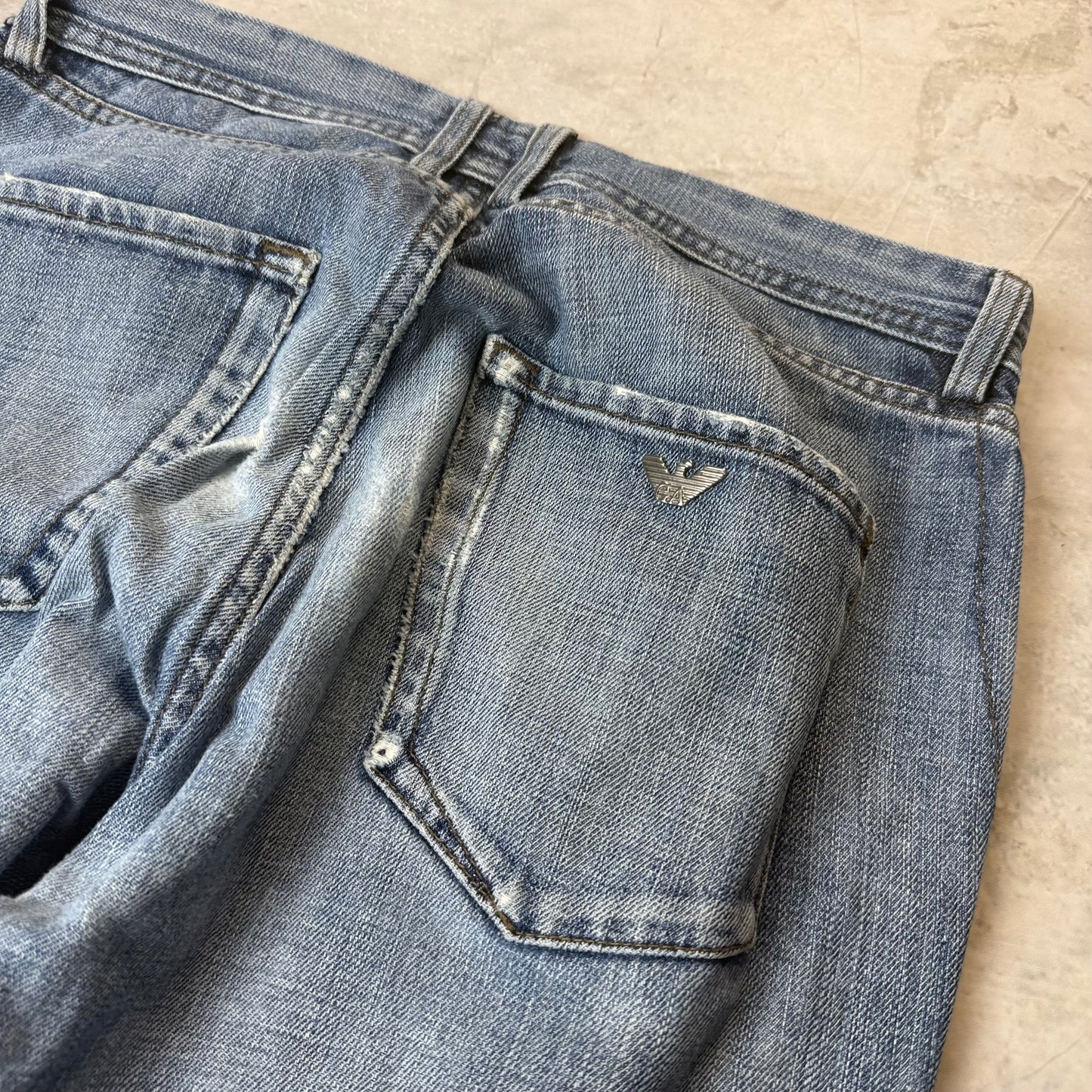Armani Straight Fit Herren Jeans (M)