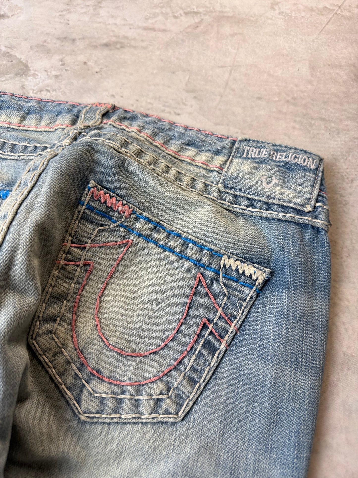True Religion Billie Low Waist Straight Damen Jeans (M)