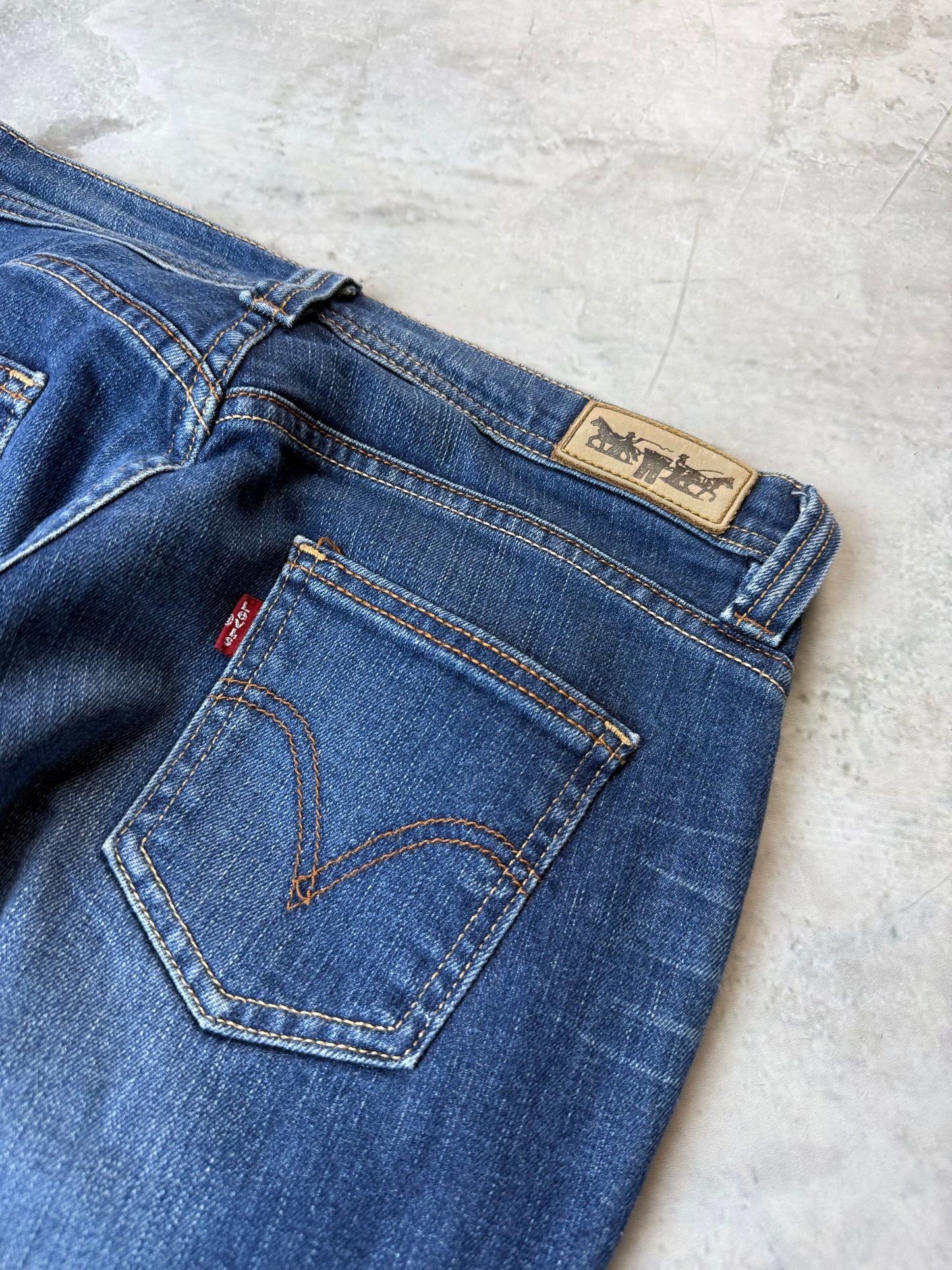 Levi's 524 Straight Boot Herren Jeans (XS)