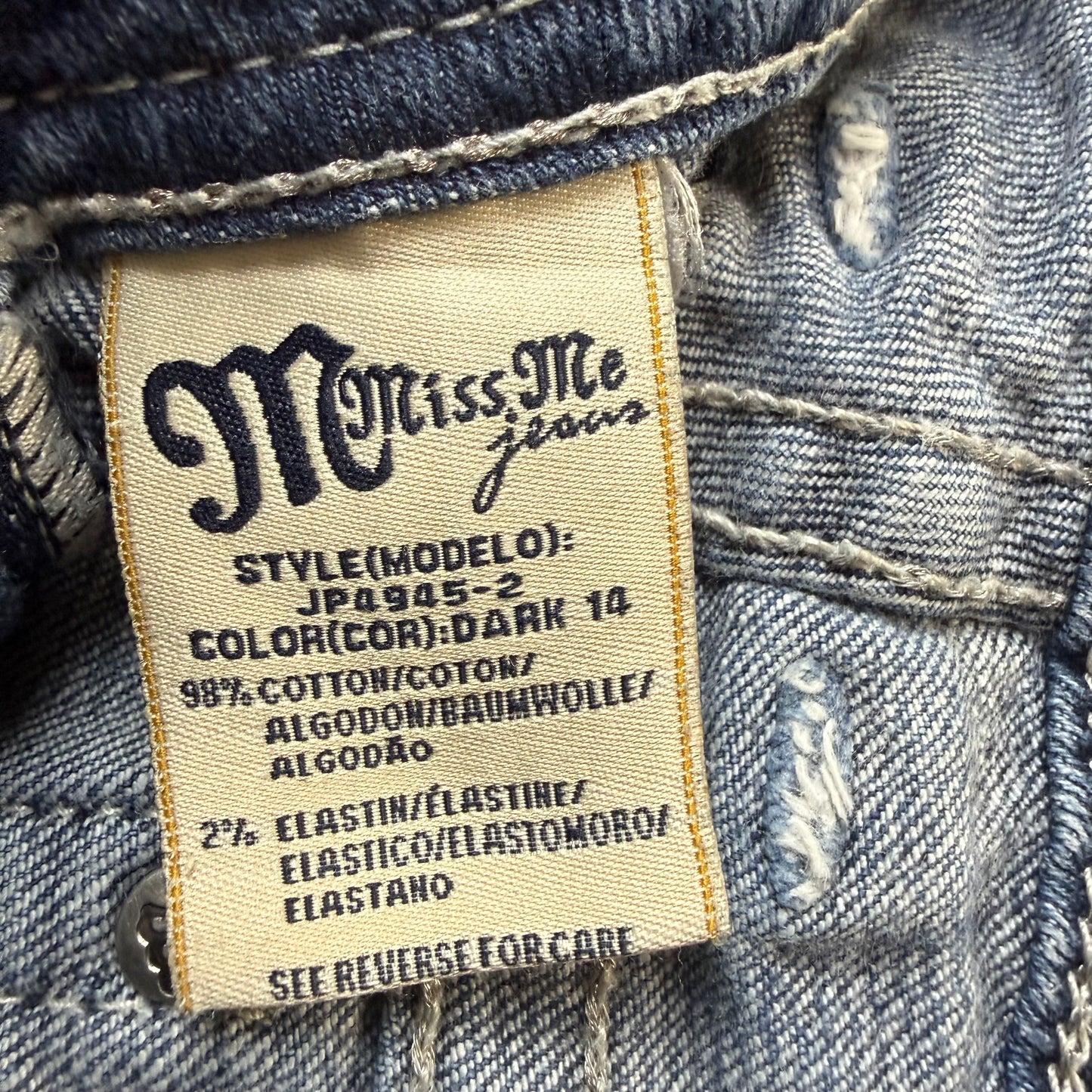 Miss Me Low Waist Bootcut Damen Jeans (S)
