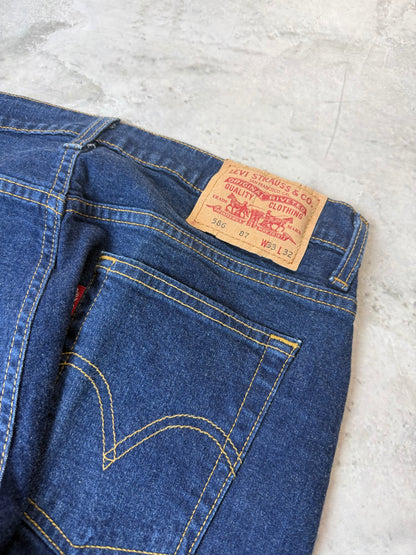 Levi's 586 87 Bootcut Herren Damen Jeans (M)