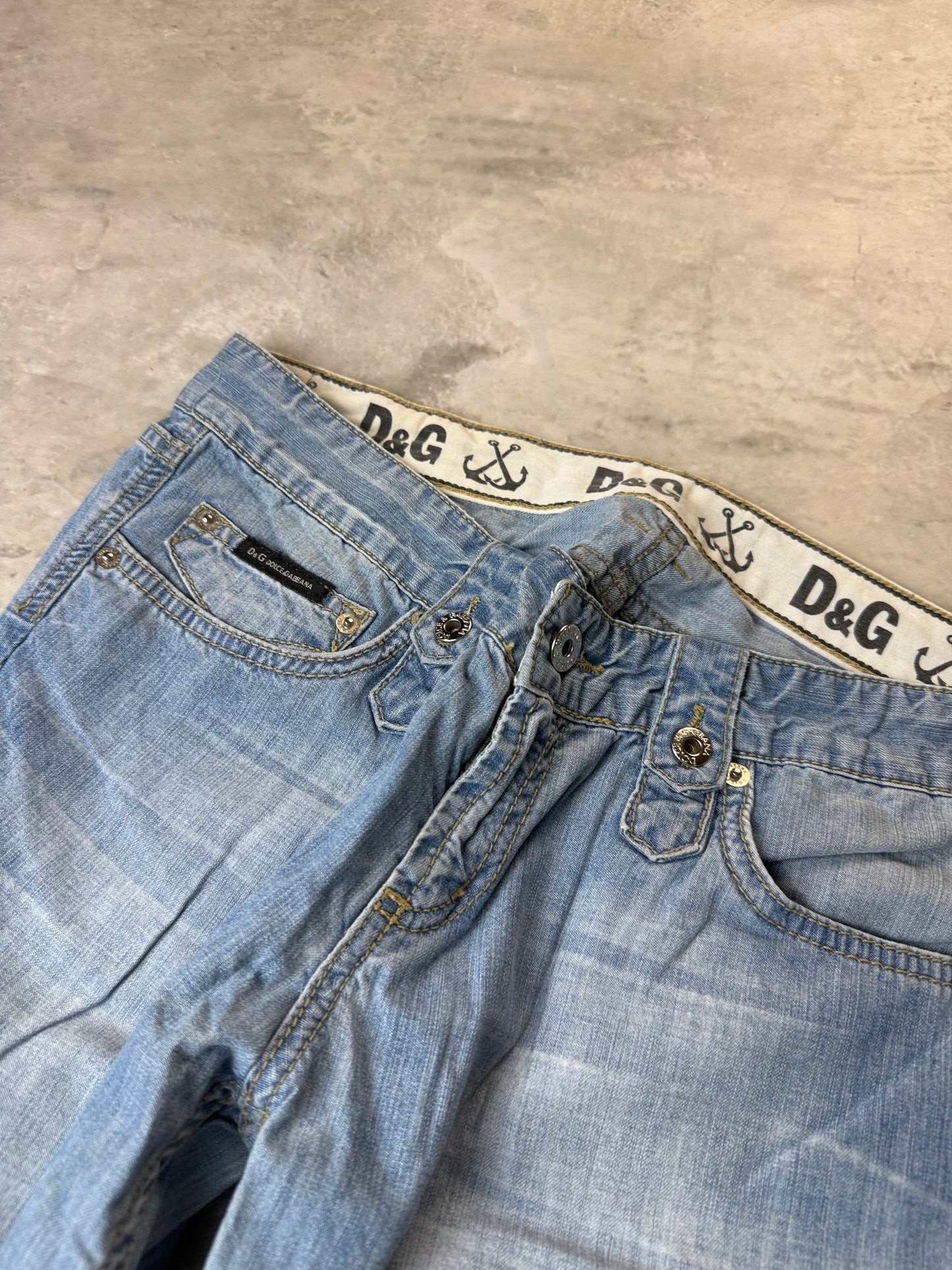 Dolce & Gabbana Straight Fit Herren Jeans (M)