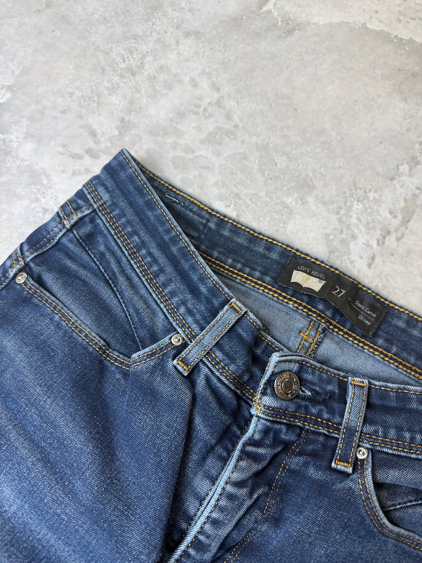 Levi's Demi Curve Slim Skinny Damen Jeans (S)