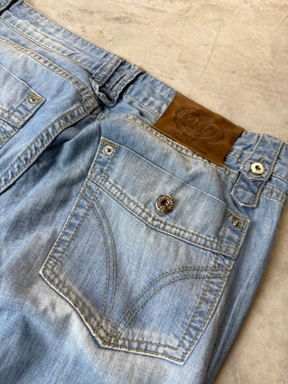 Dolce & Gabbana Straight Fit Herren Jeans (M)