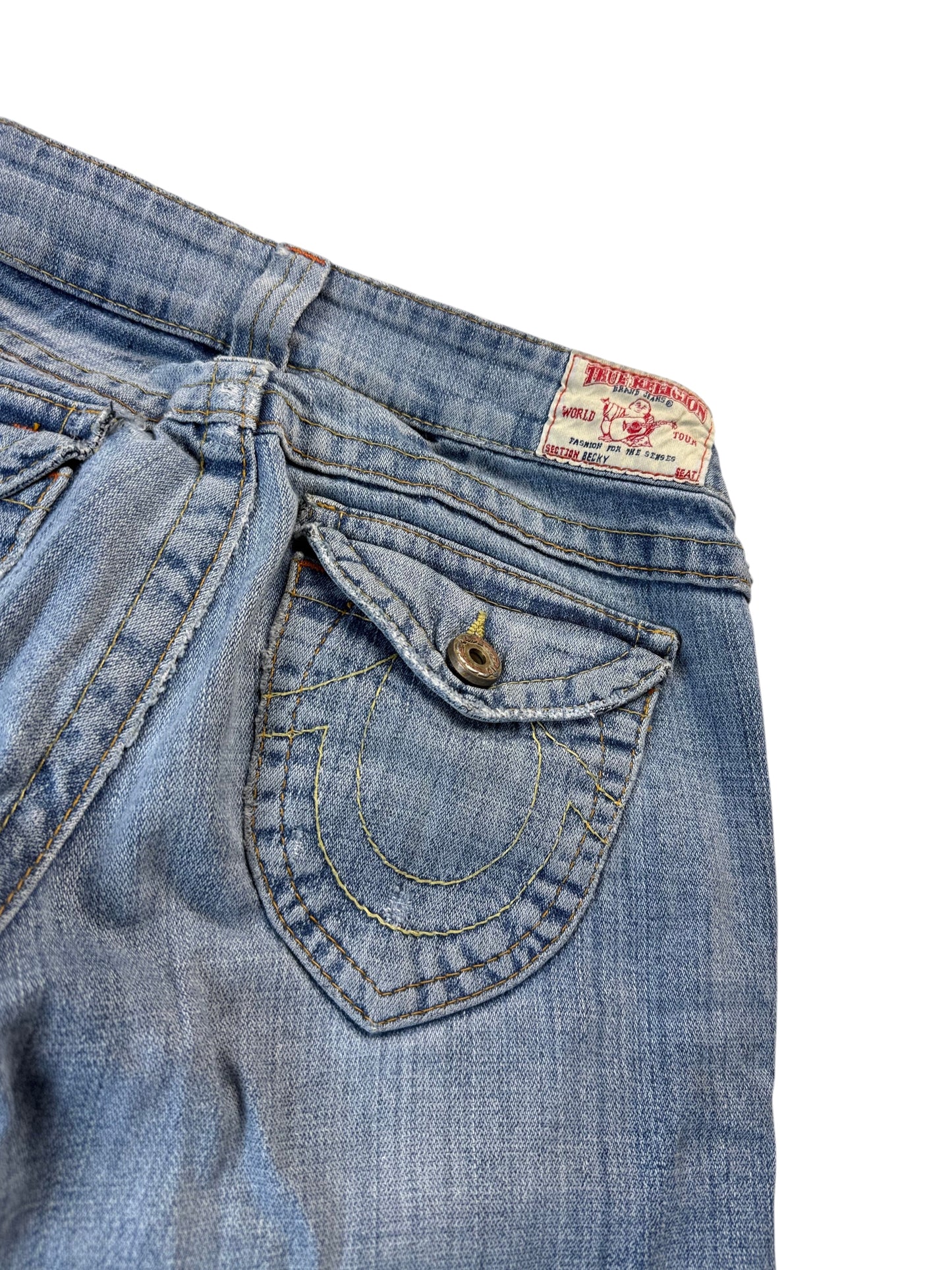 True Religion Becky Low Waist Bootcut Jeans Damen Jeans (S)