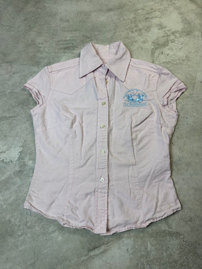 Kurzarm Bluse Damen (S)