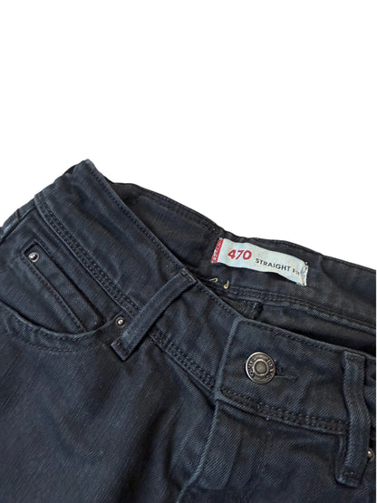 Levi's 470 Straight Fit Bootcut Jeans Herren Jeans (XS)