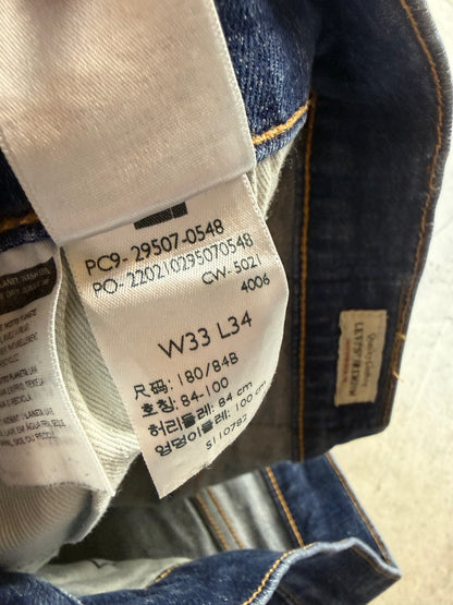 Levi's 502 Herren Jeans (L) - Reißverschluss defekt