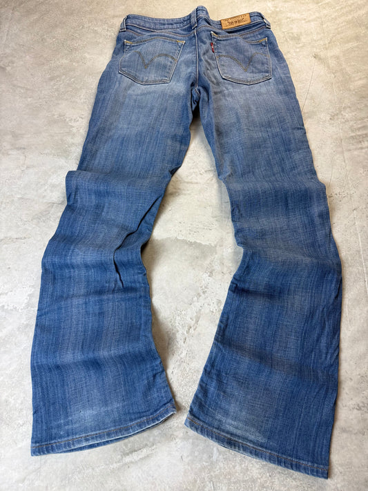 Levi's 572 Bootcut Herren Damen Jeans (S)