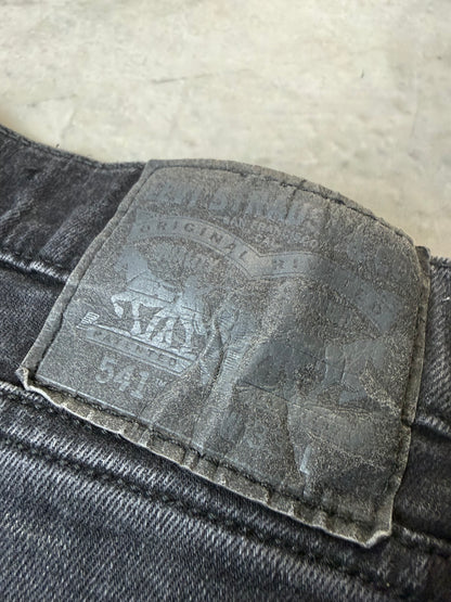 Levi's 541 Straight Fit Jeans XL 33/34 schwarz Herren Jeans (XL)