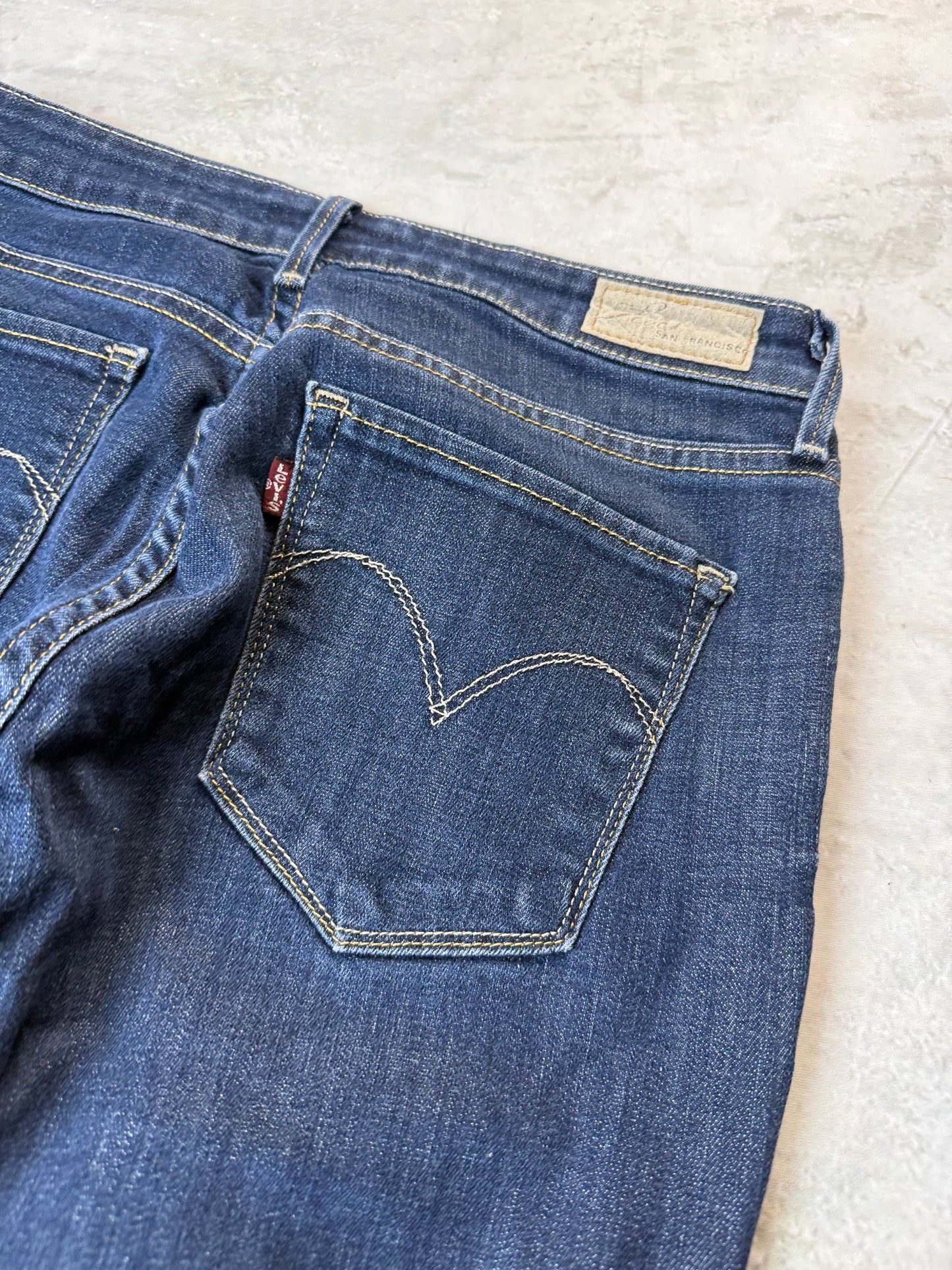 Levi's Demi Curve Classic Slim Straight Jeans XS 29 schwarz Damen Jeans (XS)