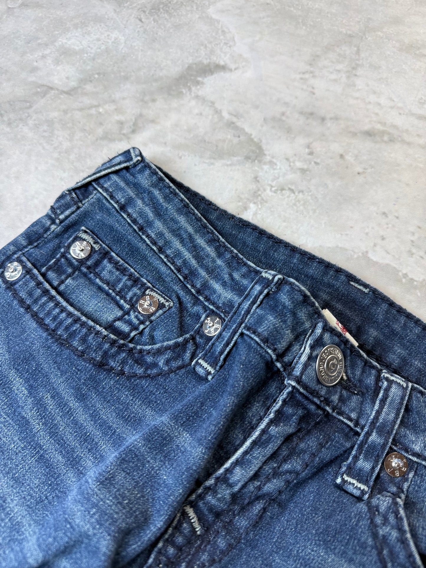 True Religion Section Straight Herren Jeans (XS)