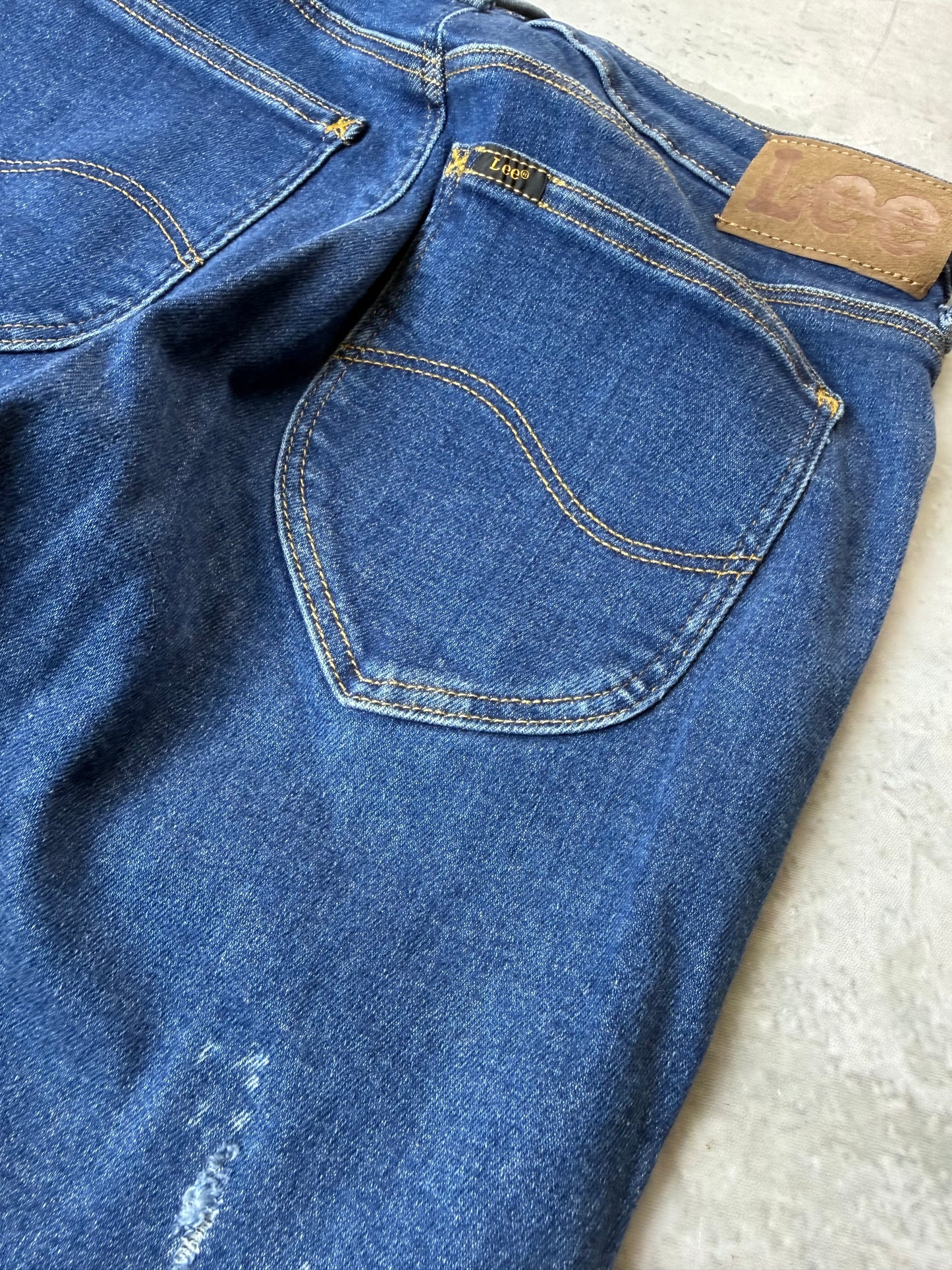 Lee Forever Fit Straight Slim Damen Jeans (XS)