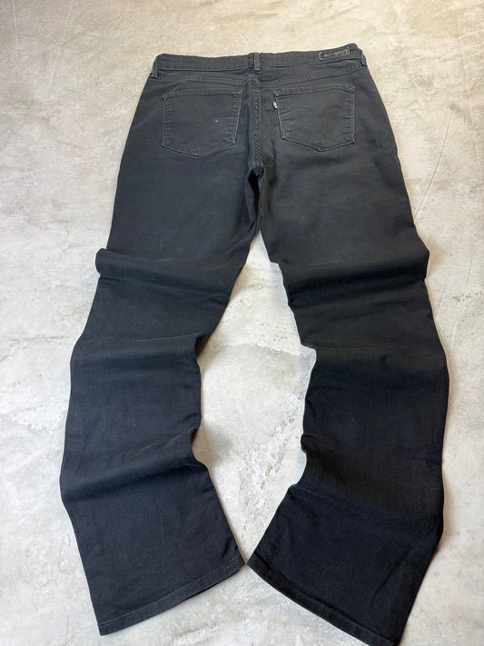 Levi's Demi Curve Classic Rise Straight Jeans Unisex M schwarz Damen Jeans (M)