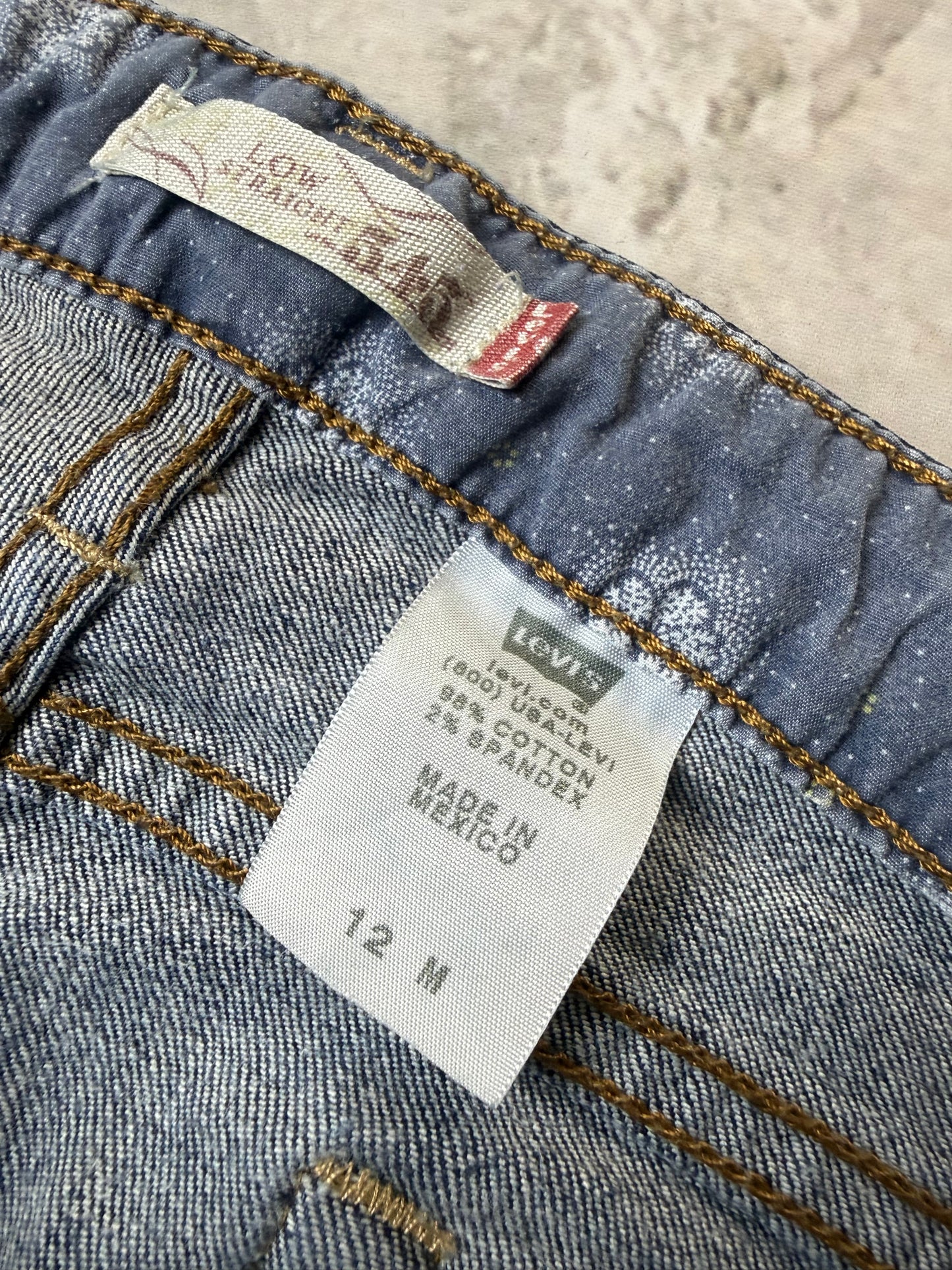 Levi's Low Straight 545 Jeans Unisex XL dunkelblau Herren Jeans (XL)