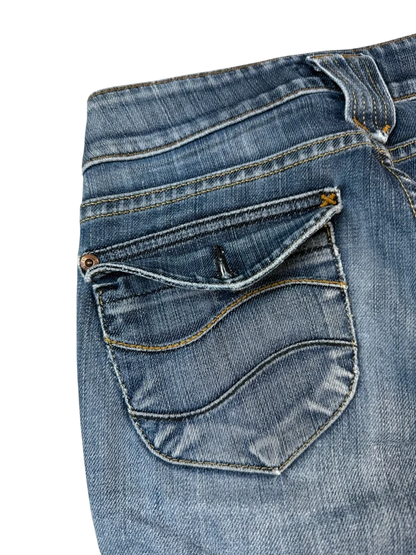 Lee Bootcut Flared Jeans Herren Jeans (XS)
